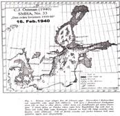 Baltic sea ice 16th February 1940